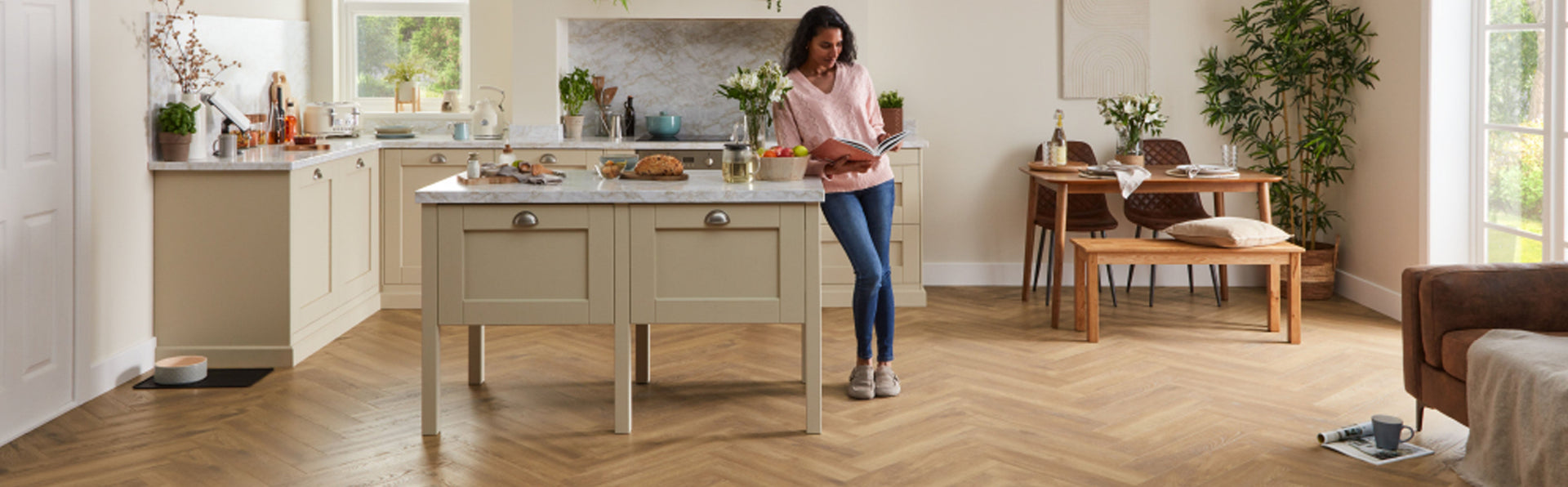 Light Vinyl Flooring