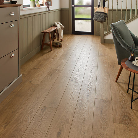 Kronotex Coniston 12mm Laminate Flooring - Atlas Oak