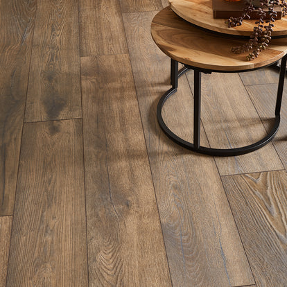 Kronotex Coniston 12mm Laminate Flooring - Dark Oak