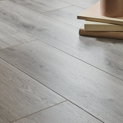 Kronotex Windimere 8mm Laminate Flooring - Millenium Grey Oak