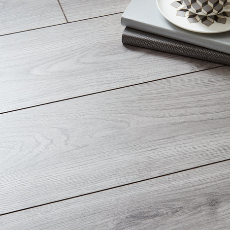 Buttermere 12mm Laminate Flooring - Grey Summer Oak