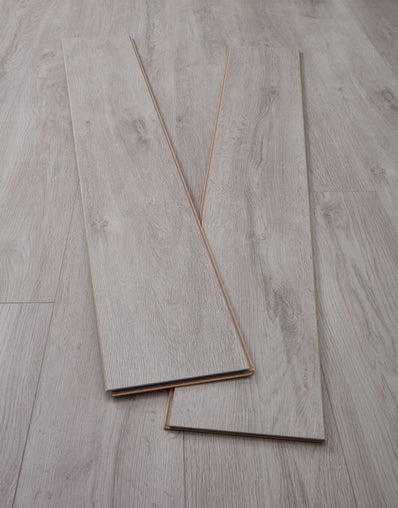 Kronotex Derwent 8mm Laminate Flooring - Authentic Grey