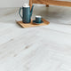 Kronotex Grasmere Herringbone 8mm Laminate Flooring - Parisian Oak-SAMPLE
