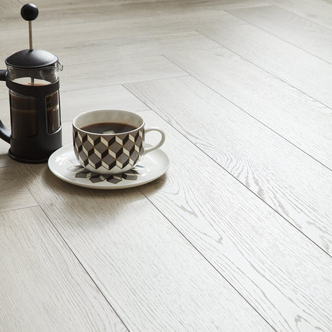 Kronotex Grasmere Herringbone 8mm Laminate Flooring - Orchard Oak