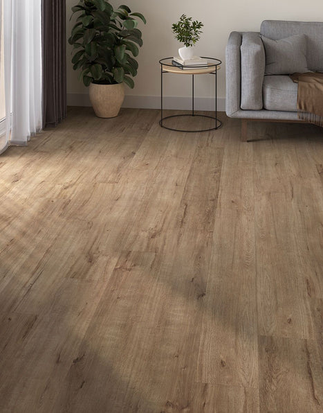 Duke 8mm Laminate Flooring - Fawn Oak