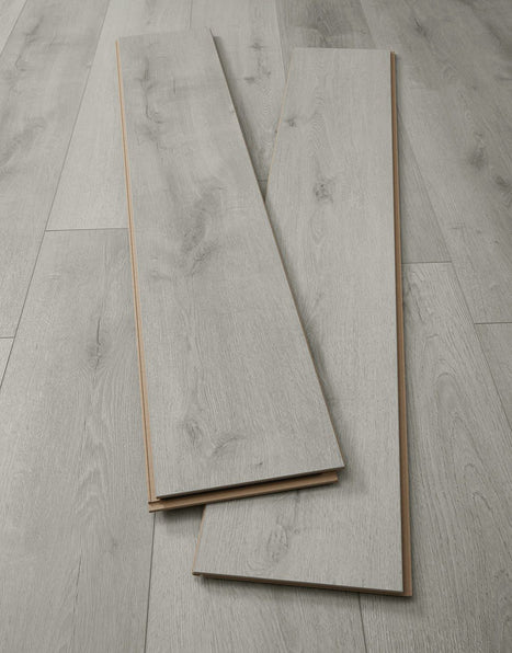 Ravello Lunar 12mm Laminate Flooring - Lunar Grey Oak