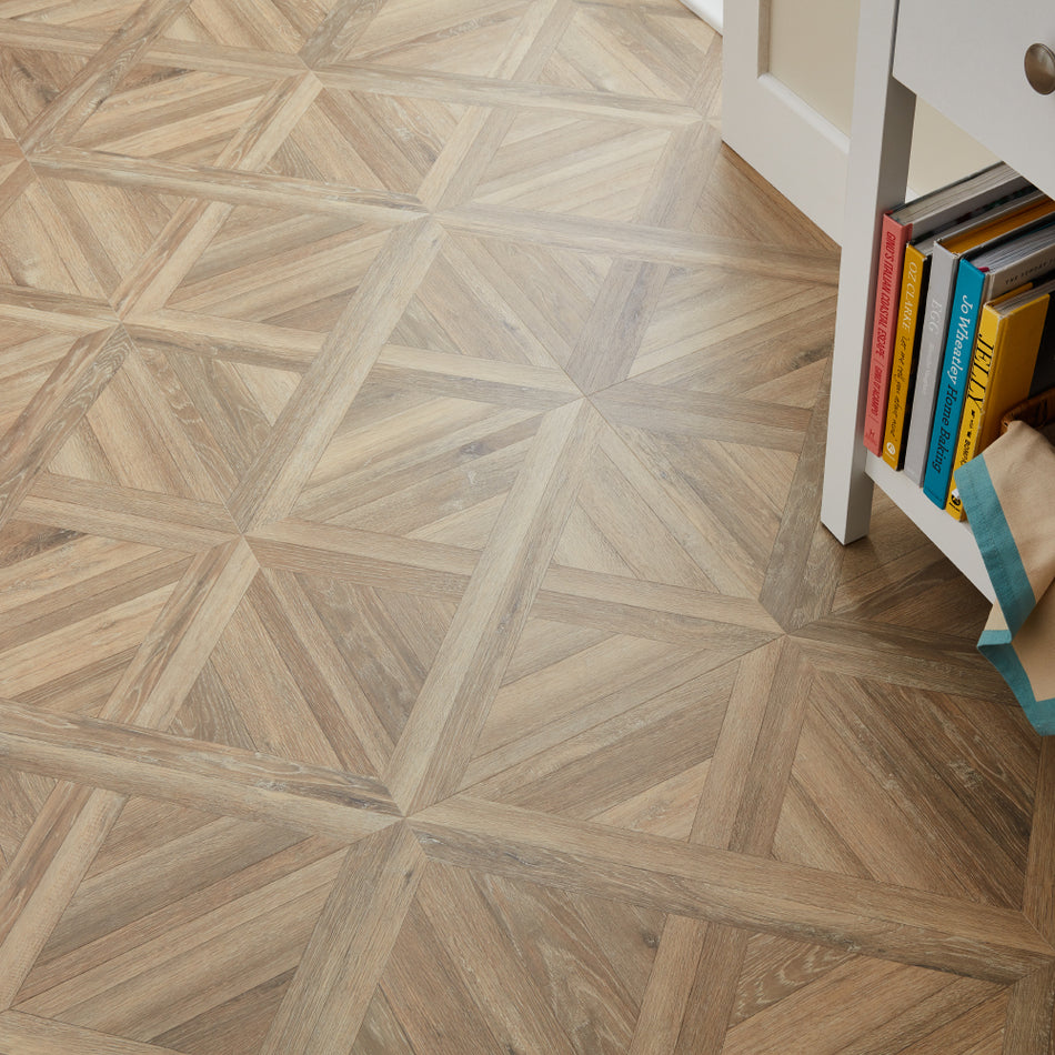 Faus Seathwaite 8mm Laminate Waterproof Parquet Flooring - Natural Oak