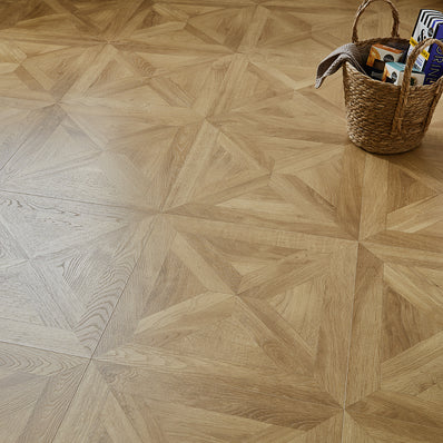 Faus Seathwaite 8mm Laminate Waterproof Parquet Flooring - Classic Oak