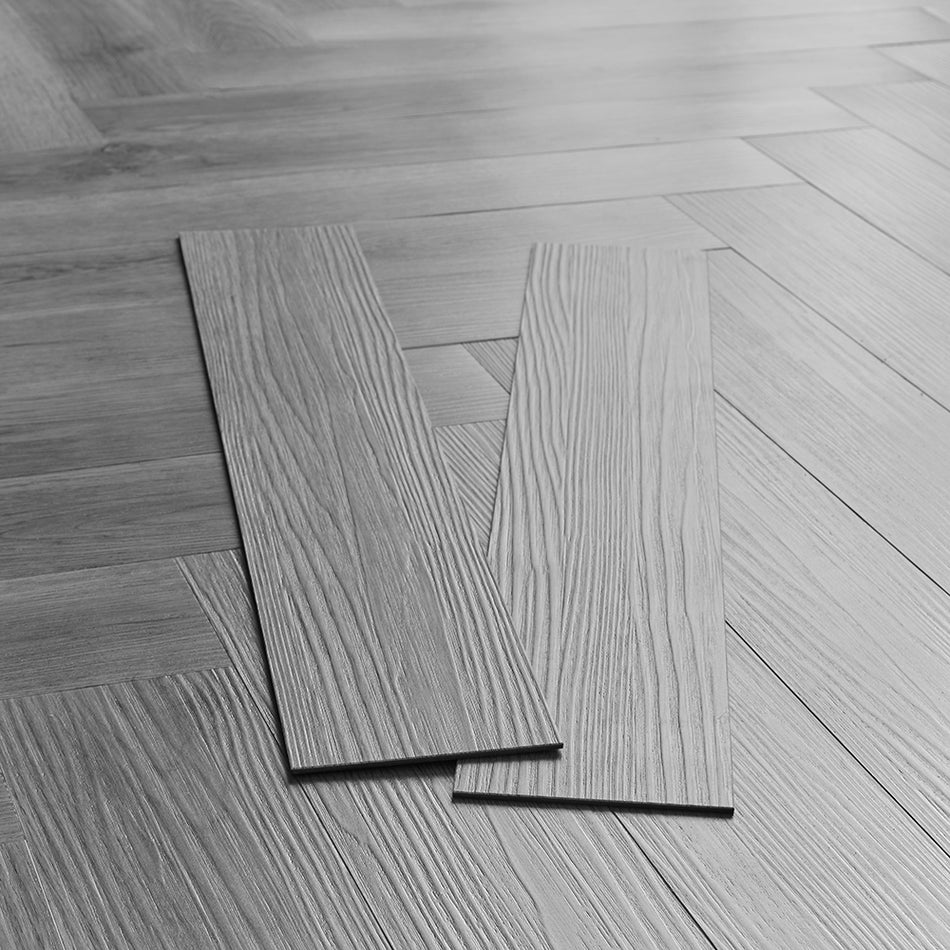 Rannerdale LVT Herringbone Flooring - Millenium Oak