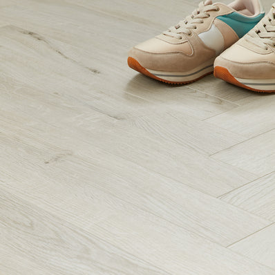 Berry Alloc Thirlmere Herringbone 8mm Laminate Flooring - Golden Spruce