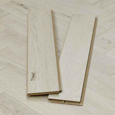 Berry Alloc Thirlmere Herringbone 8mm Laminate Flooring - Golden Spruce