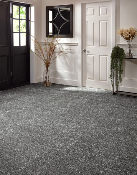 Sorrento 6mm Twist Pile Carpet - Star Grey / 4m