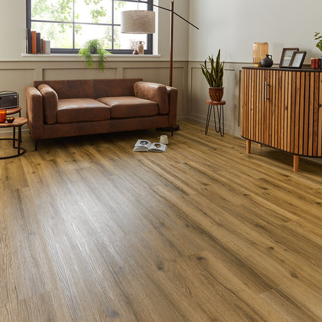 Maidenmoor 4.4mm SPC Flooring - Golden Oak