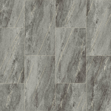 Bowfell 2mm Felt Back Roll Vinyl Flooring - Domus York Stone