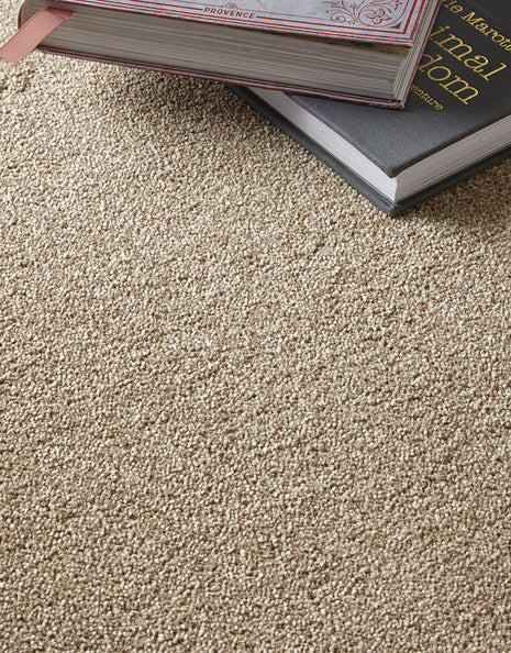 Mardale Dual Backing 8mm Pile Carpet - Ecru / 4m