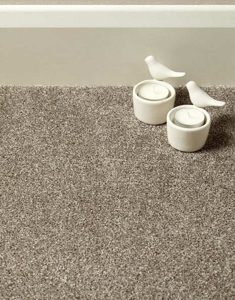 Mardale Dual Backing 8mm Pile Carpet - Shell / 4m