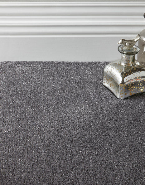 Rydal Felt Backing 9mm Twist Pile Carpet - Smoke / 4m
