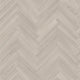 Troutbeck 2.8mm Cushioned Roll Vinyl Flooring - Ivory Herringbone