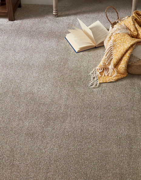 Hawkshead Dual Backing 20mm Saxony Carpet - Hazelnut / 4m