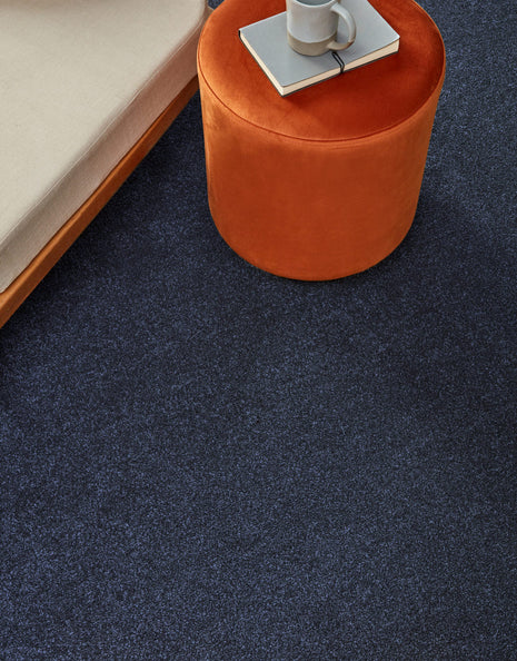 Hawkshead Dual Backing 20mm Saxony Carpet - Midnight / 4m