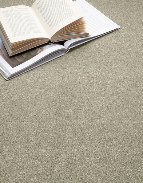 Hawkshead Dual Backing 20mm Saxony Carpet - Oatmeal / 4m