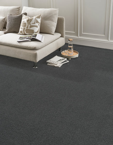 Hawkshead Dual Backing 20mm Saxony Carpet - Shadow / 4m