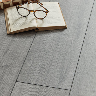 Buttermere 8mm Laminate Flooring - Elegant Grey