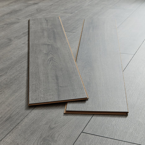 Buttermere 8mm Laminate Flooring - Elegant Grey-SAMPLE
