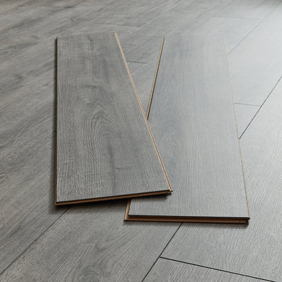 Buttermere 8mm Laminate Flooring - Elegant Grey