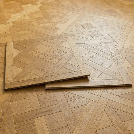 Chateau Oak 15mm Engineerd Wood Versailles Tiles - Golden Oak