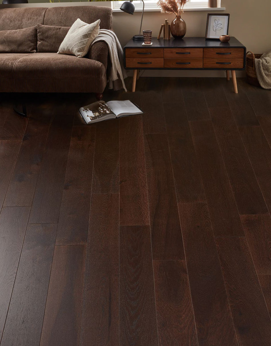 Elterwater Heritage 14mm Engineered Wood Flooring - Espresso Oak