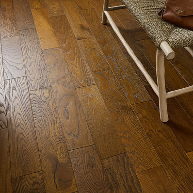 Geneva 14mm Oiled Engineered Wood Flooring - Authentic Dark Oak