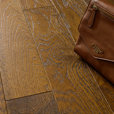 Geneva 14mm Oiled Engineered Wood Flooring - Authentic Dark Oak
