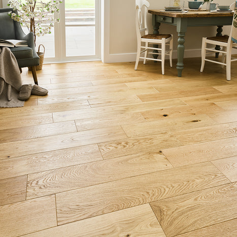 Lucerne 14mm Oiled Engineered Wood Flooring -Island Oak