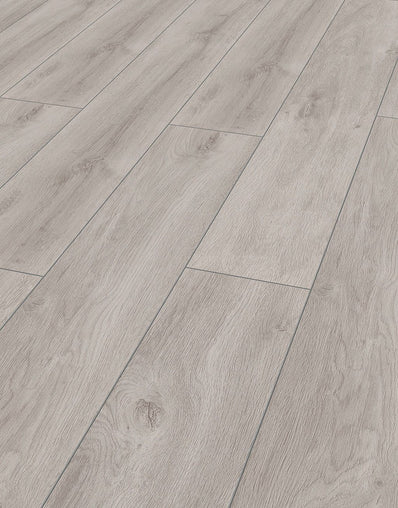Kronotex Derwent 8mm Laminate Flooring - Authentic Grey