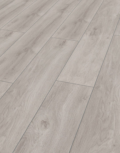 Kronotex Derwent 8mm Laminate Flooring - Authentic Grey