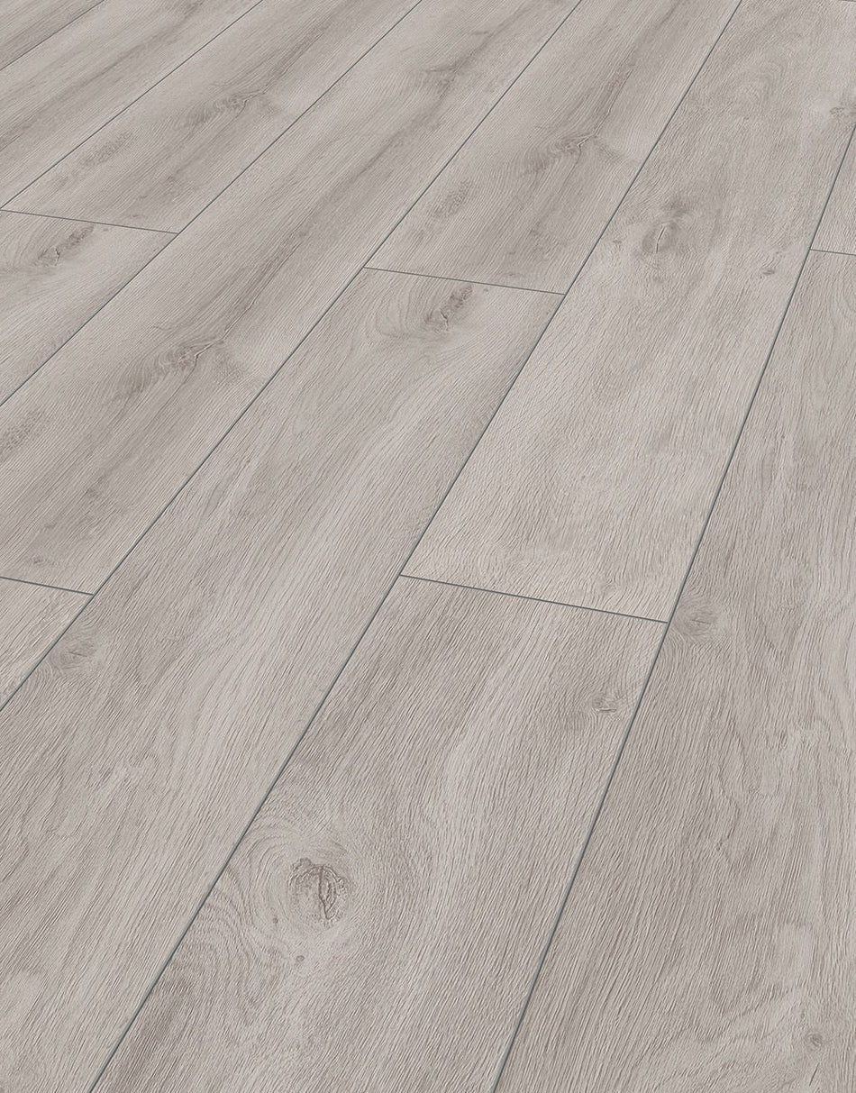 Kronotex Derwent 8mm Laminate Flooring - Authentic Grey