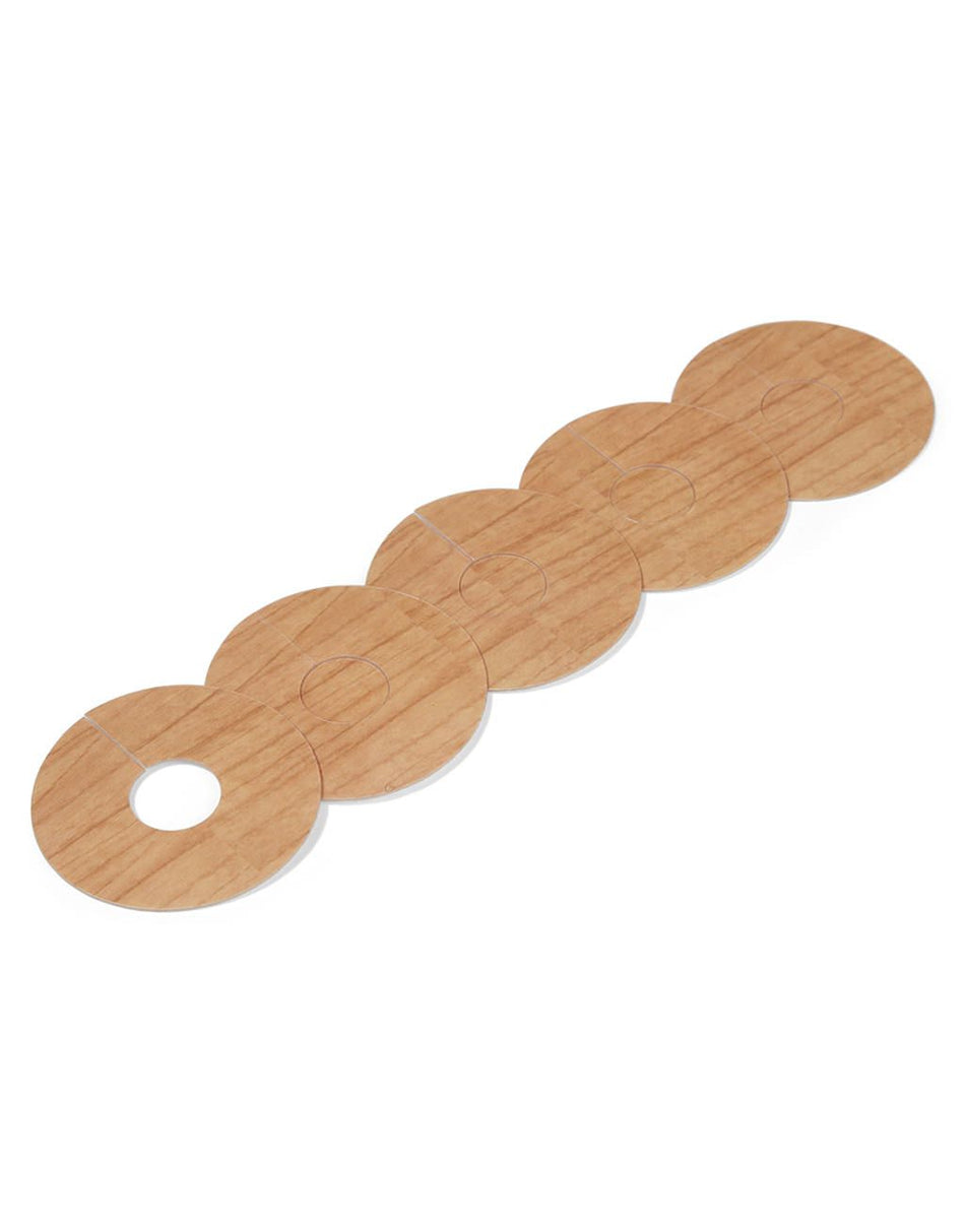 RAD-9 - Light Oak Radiator Rings - 4 Pack