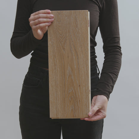 Garda 14mm Lacquered Engineered Wood Flooring - Rustic French Oak