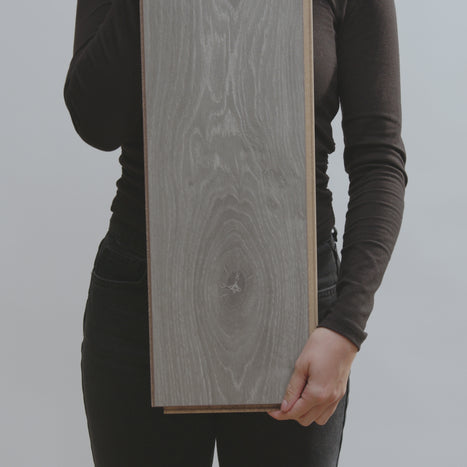 Kronotex Coniston 12mm Laminate Flooring - Grey Timeless Oak