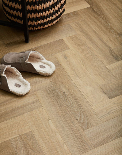 The Asenso Signature Herringbone - Woodland Oak