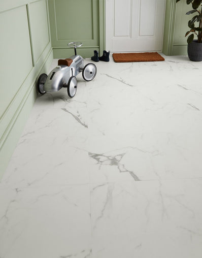 Asenso Azure Square Tile - Milano Marble