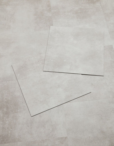 Asenso Azure Square Tile - Silver Moon