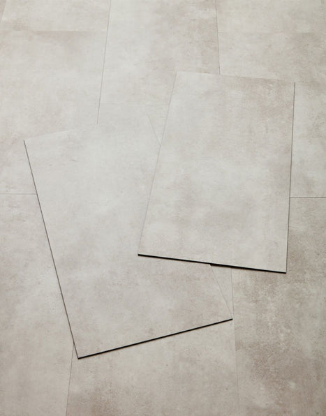 Serenity Silver Moon Rectangle LVT Tile | Stone-Effect Vinyl Flooring