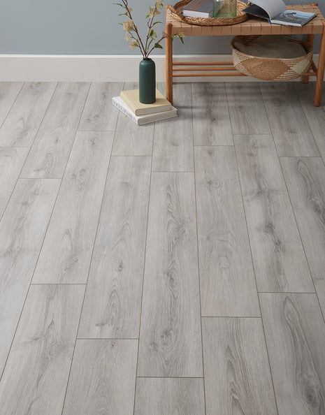 Tivoli 8mm Laminate Flooring - Stone Oak