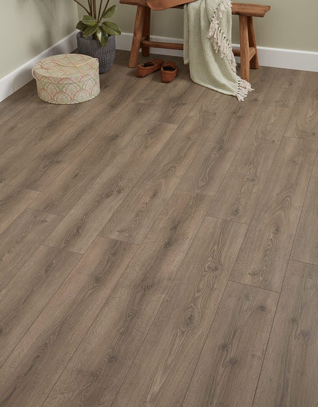 Grisedale 8mm Laminate Flooring - Natural Iroko