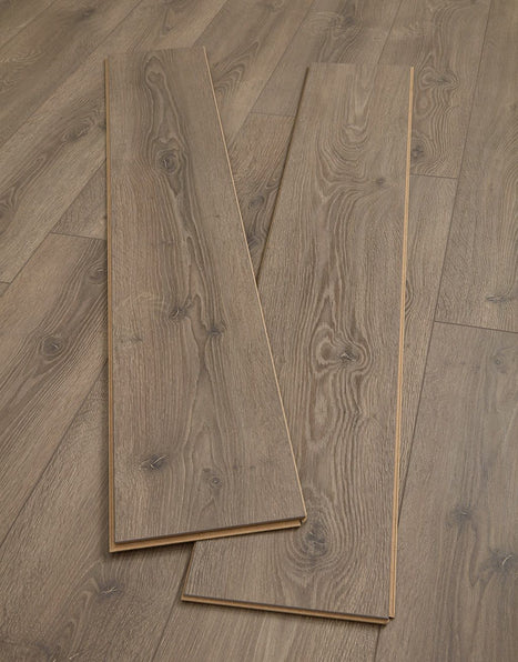 Grisedale 8mm Laminate Flooring - Natural Iroko