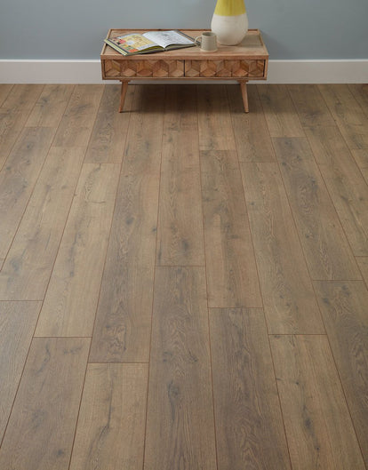 Ullswater 12mm Laminate Flooring - Danish Teak