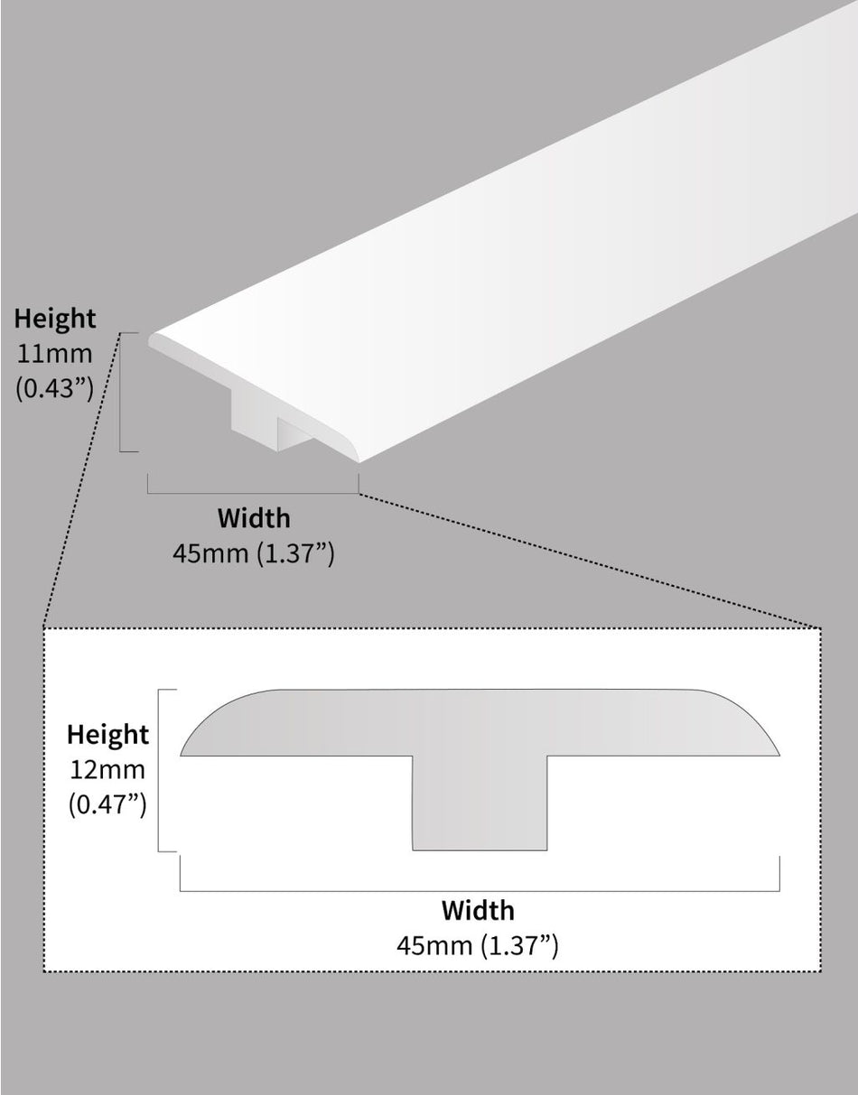 FC41 900mm T-Profile - Dark Oak
