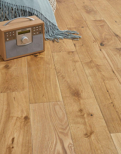 Maggiore 18mm Oiled Solid Wood Flooring - Character Oak